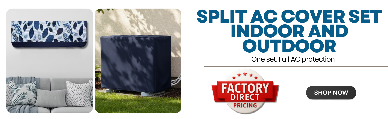 Split Ac Cover Set - Indoor and Outdoor