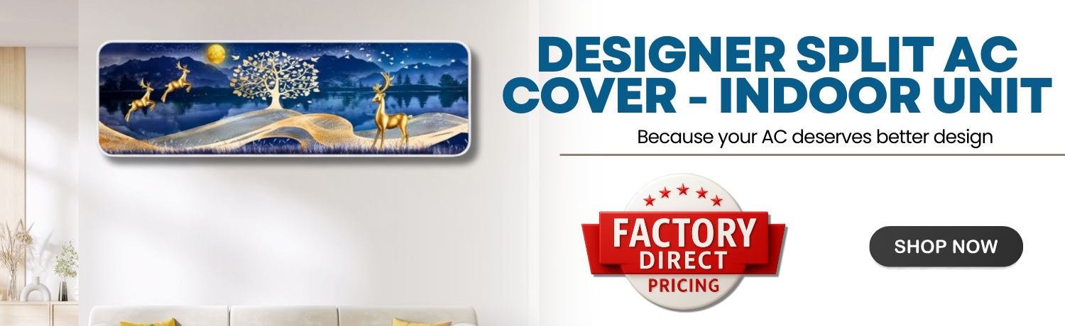Designer Split Ac Cover - Indoor Unit