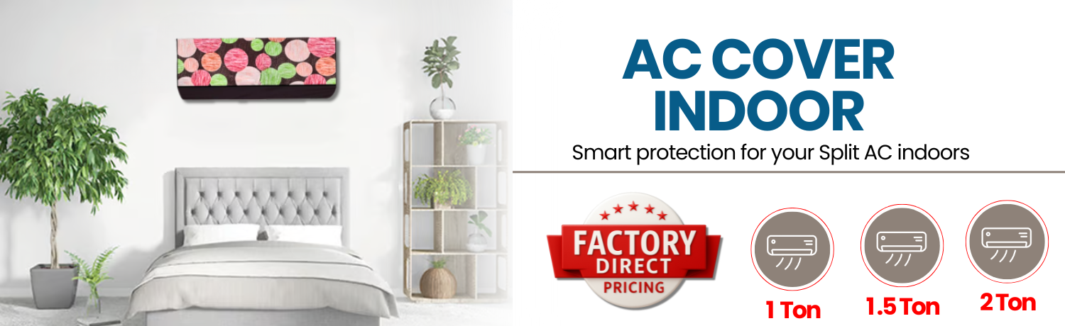 Premium Waterproof & Dustproof AC Cover for Wall Mounted Split AC