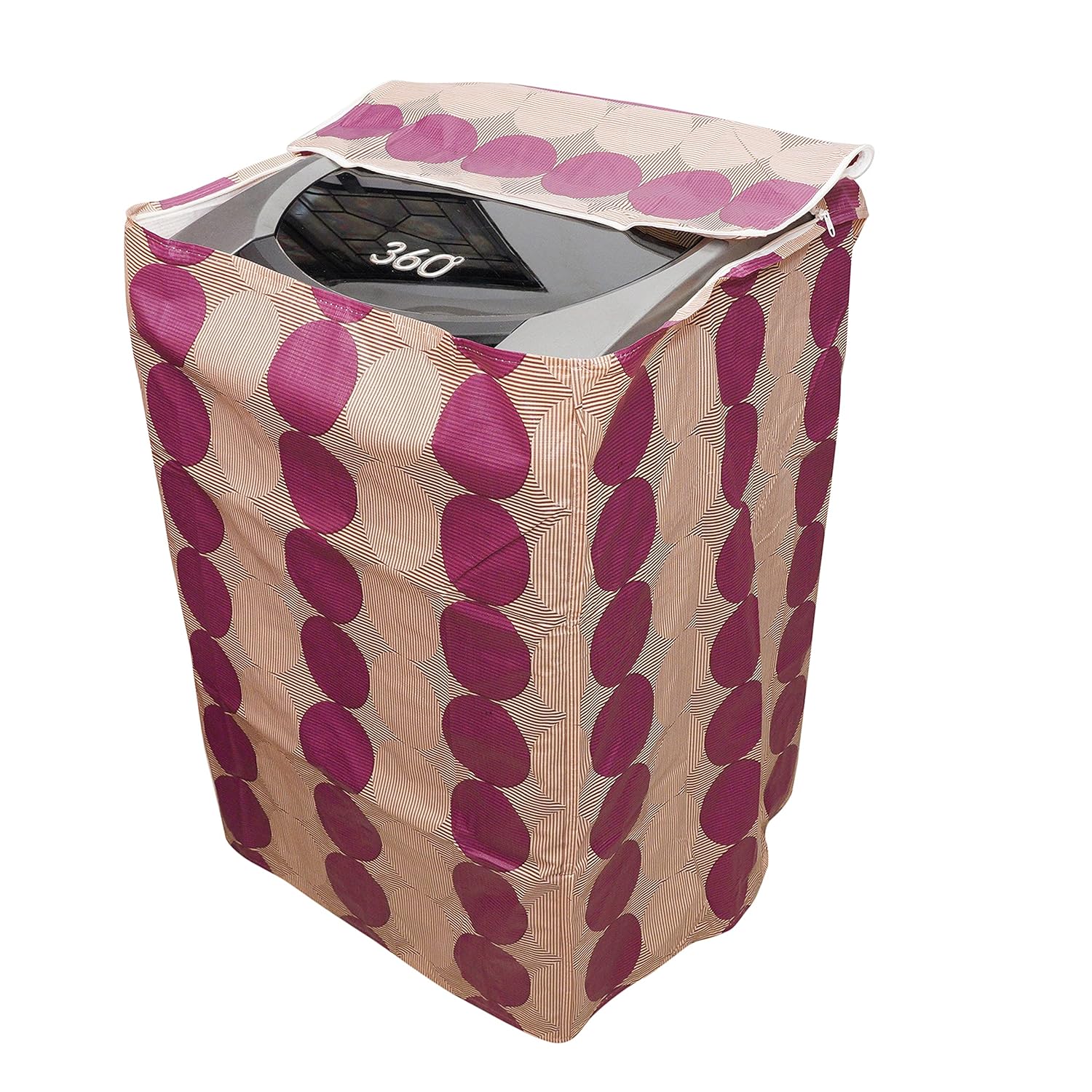 PVC Top Load Washing Machine Protective Cover Water Resistant Dust Protection