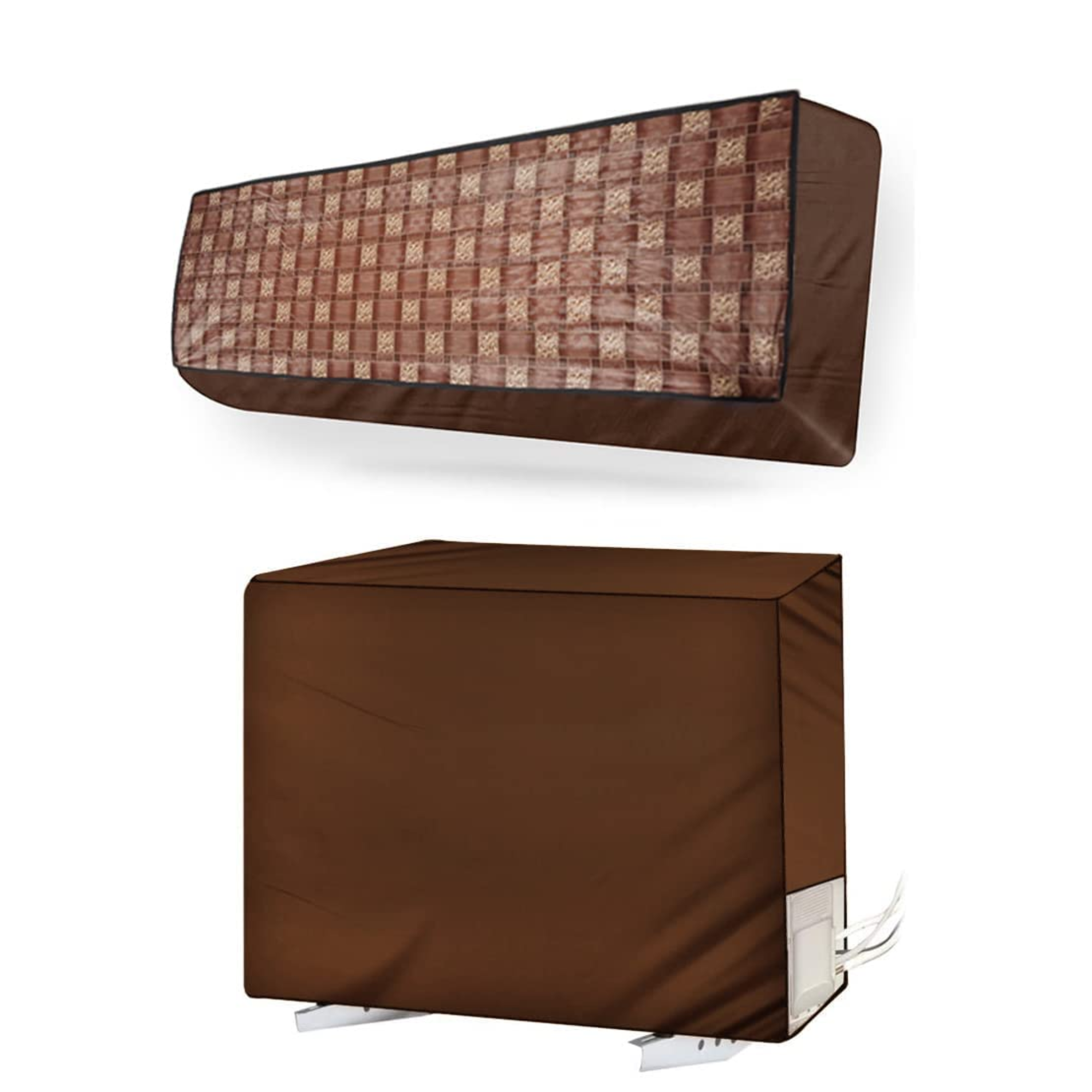 AC COVER SET	 Brown Checkered_2 Ton 