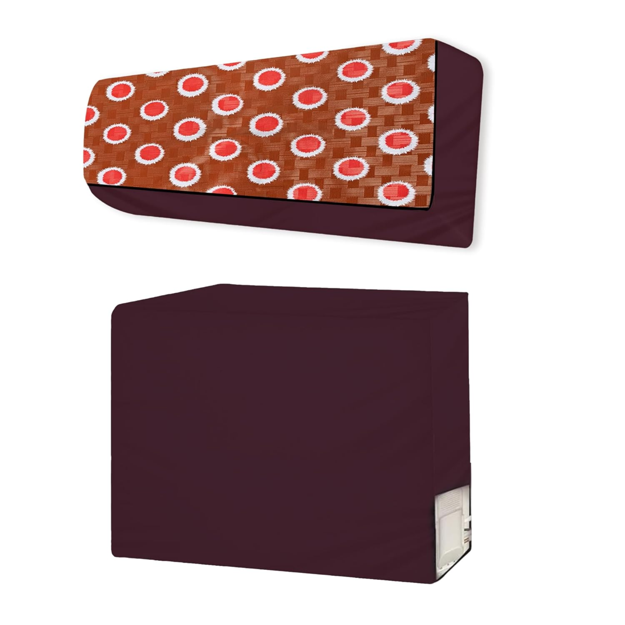 AC COVER SET	 Brown Red_2 Ton 