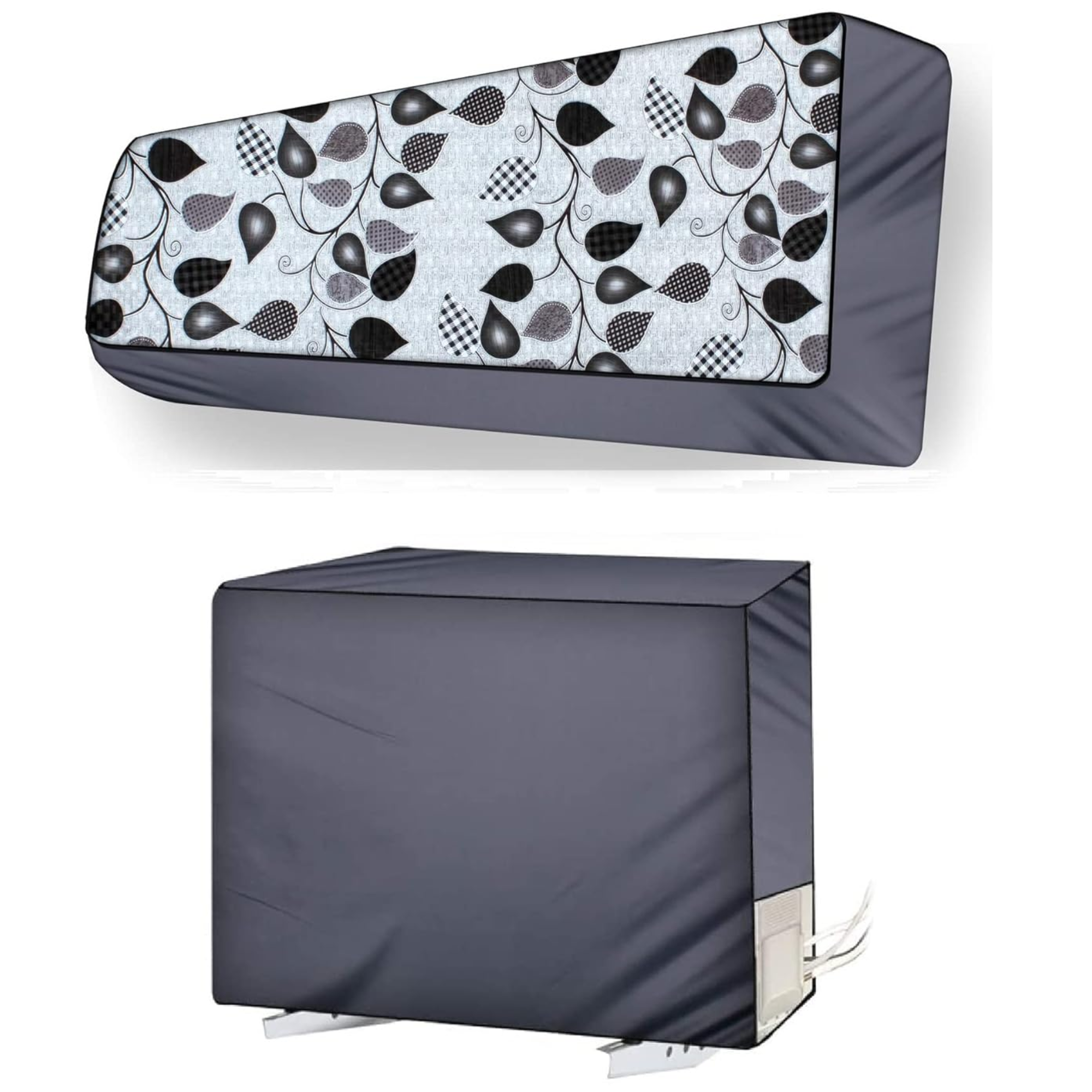 AC COVER SET	 Grey Leaf_1.5 Ton 