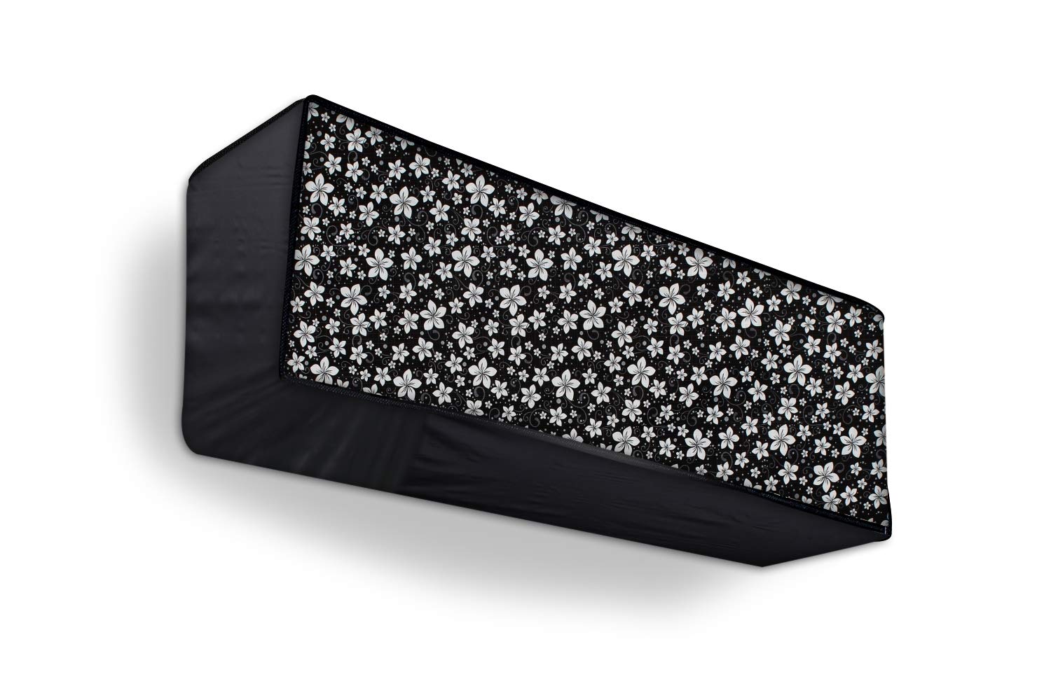 Ac Cover Indoor	 Black Flower_1.5 Ton 
