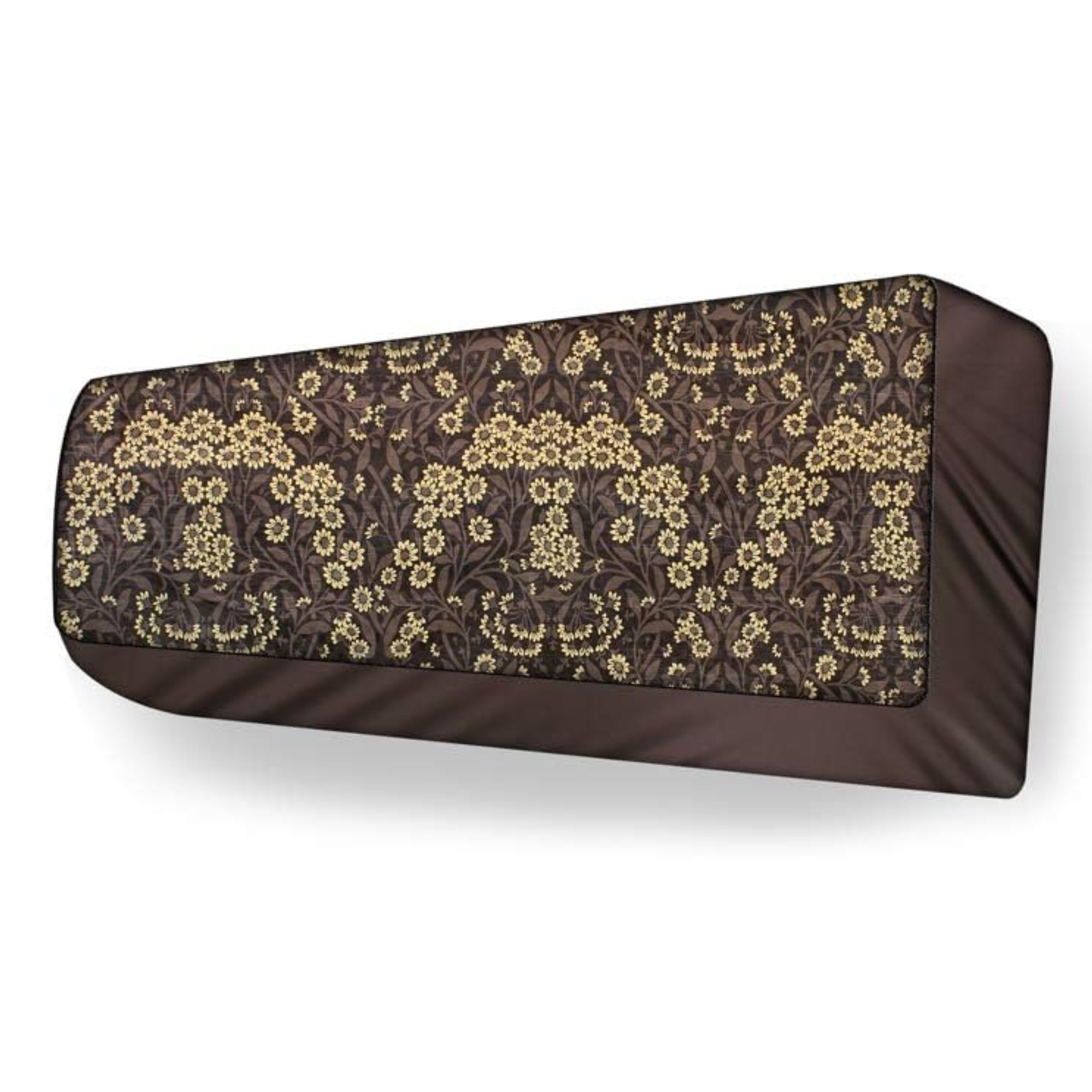 Ac Cover Indoor	 Floral Pattern Brown_2 Ton 