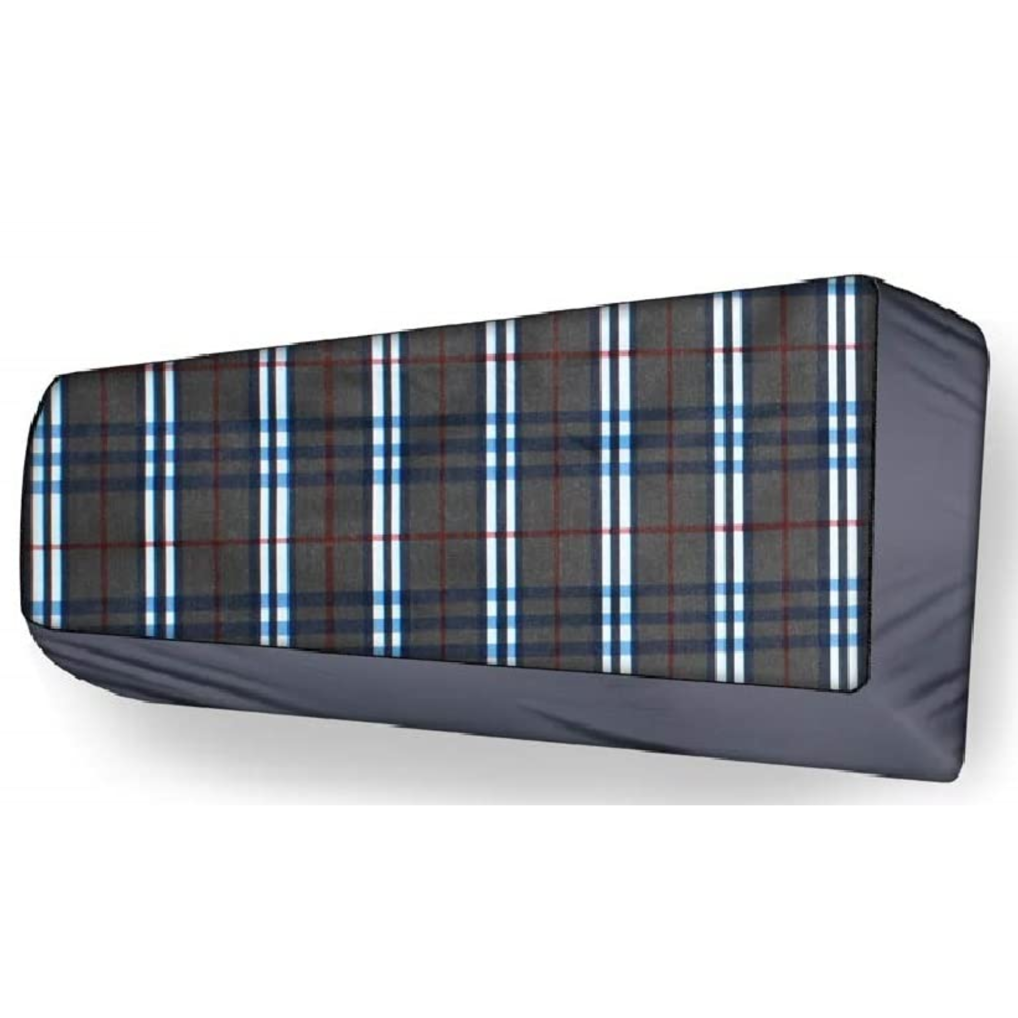 Ac Cover Indoor	 Grey Blue Check_1.5 Ton 