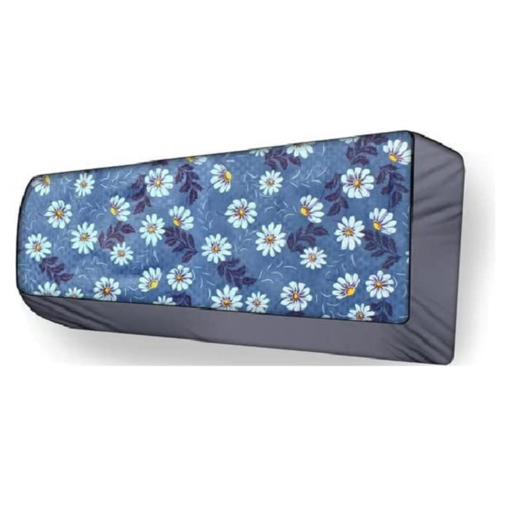 Ac Cover Indoor	 Grey Blue white Flwer_2 Ton 
