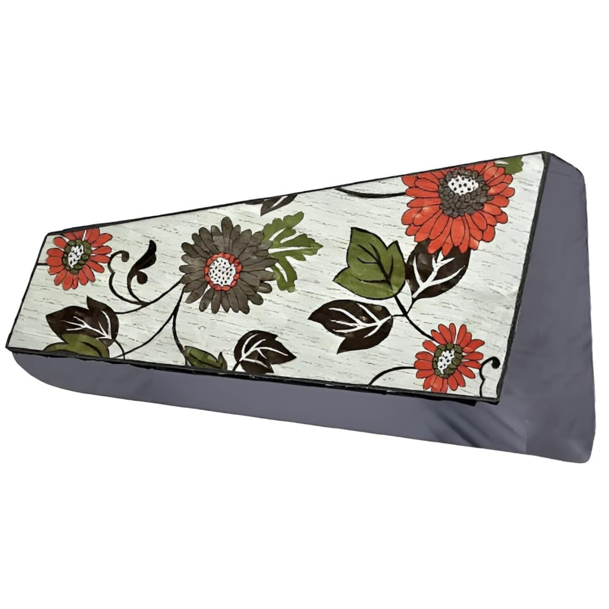 Ac Cover Indoor	 Grey Leaf flower_2 Ton 