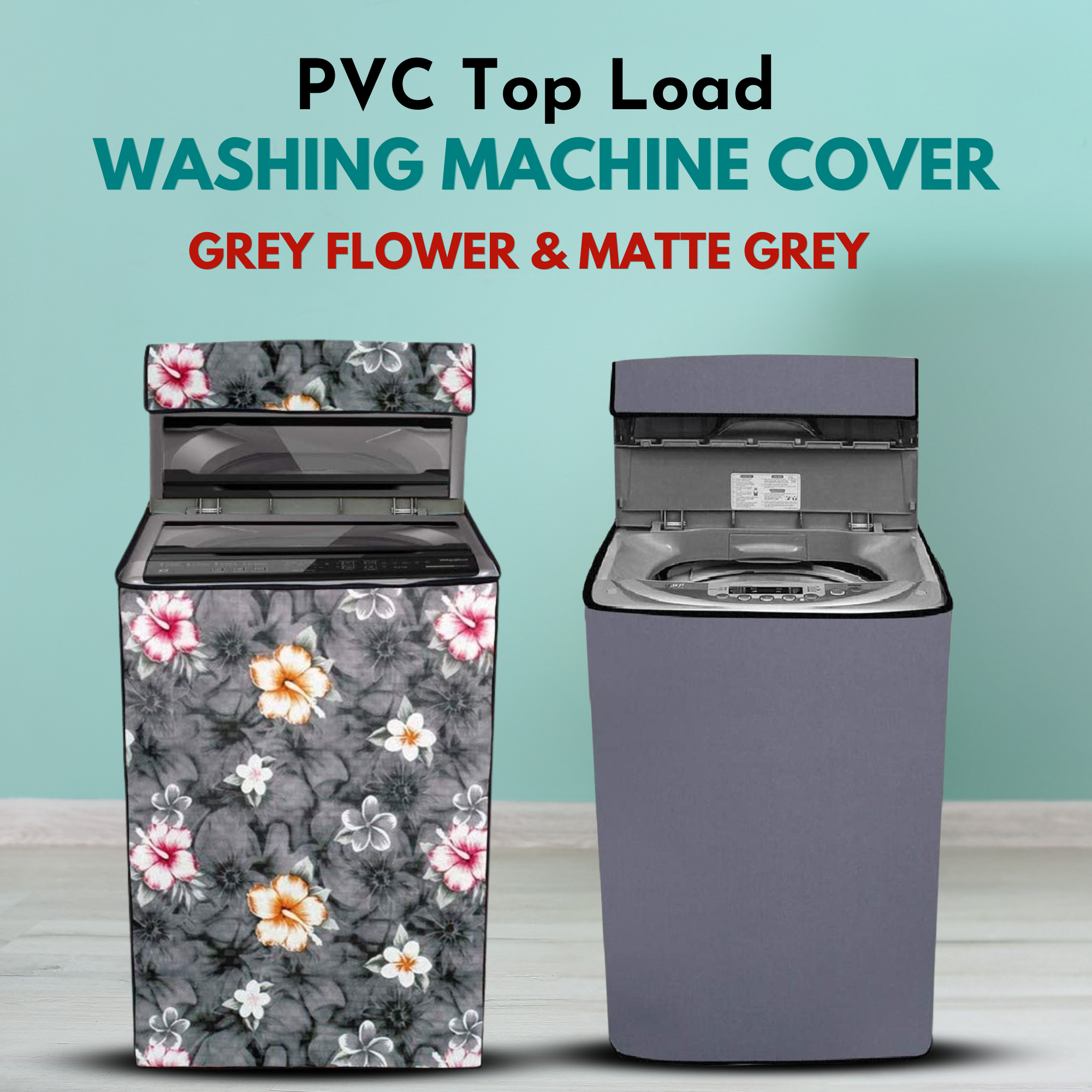 TOP LOAD_GRY-FLWR-MATTE