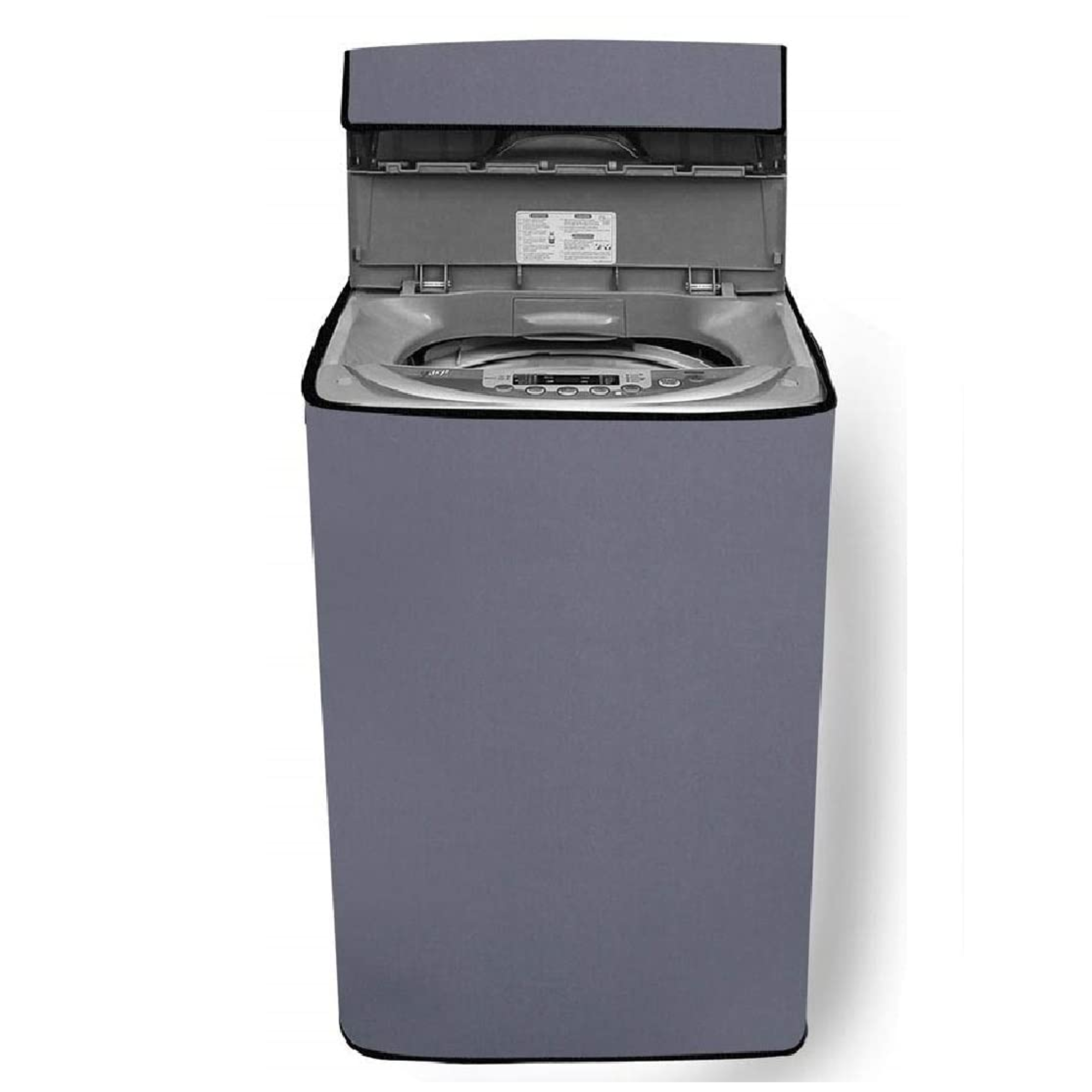 TOP LOAD WASHING MACHINE COVER Grey_WHIRLPOOL-6.5KG-WHITEMAGIC ROYAL GENX 