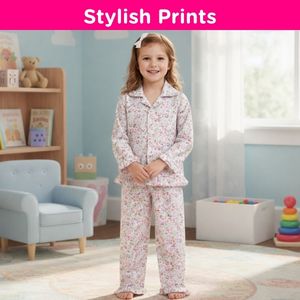 kids pajama set cotton