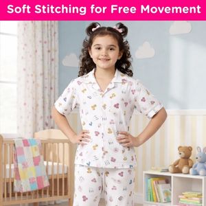 kids full sleeve night suit
