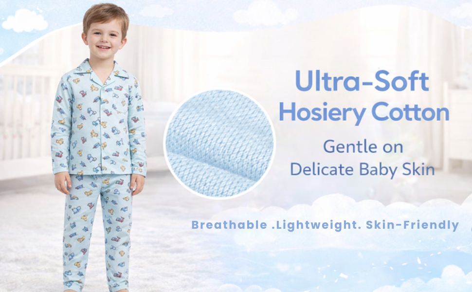 kids cotton nightwear