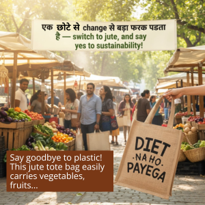 natural jute fiber bag