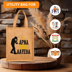 jute lunch bag