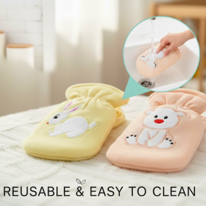 embroidered baby bottle cover cotton