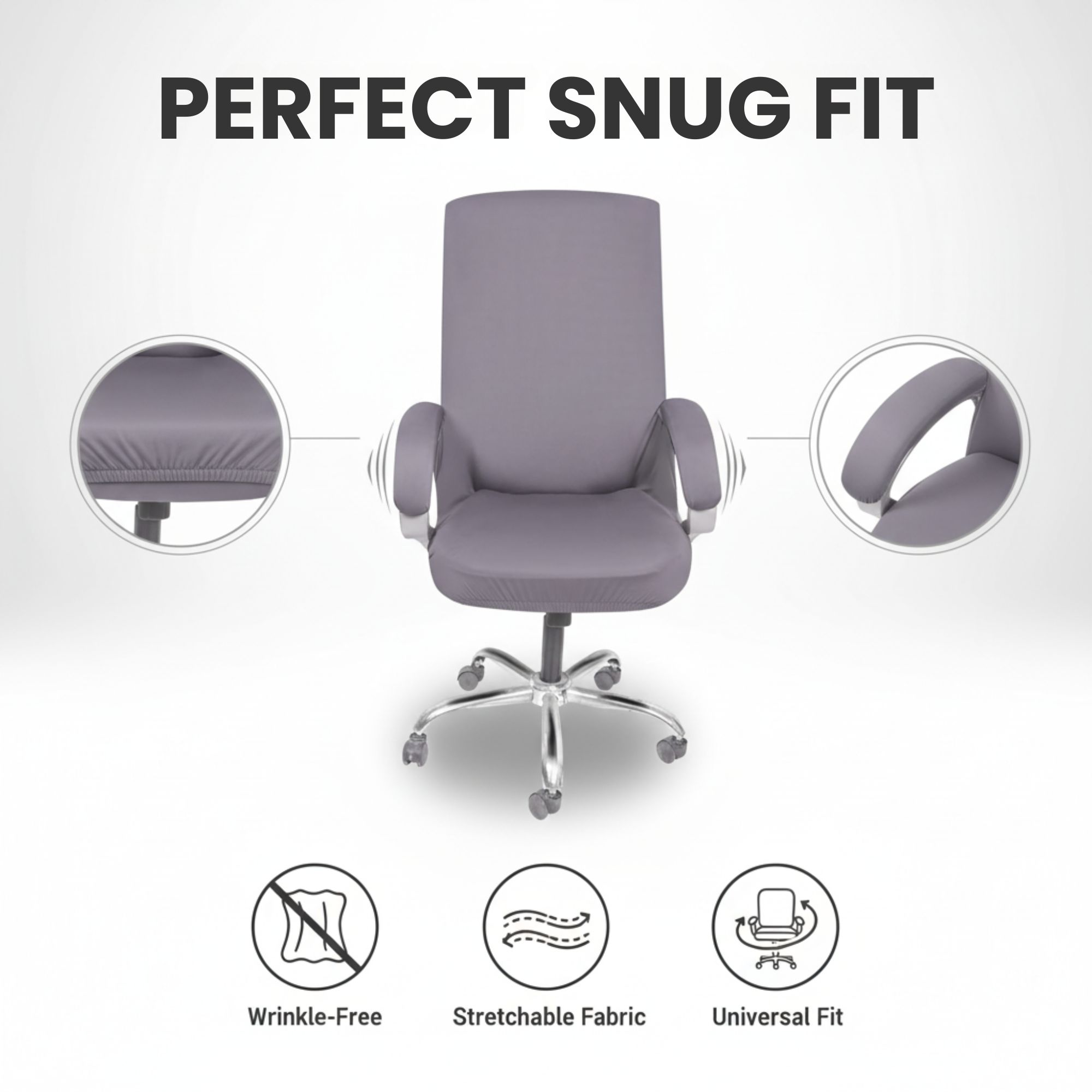 elastic office chair cover