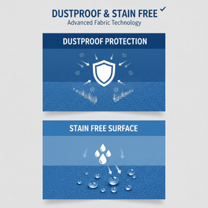 dustproof front load machine cover