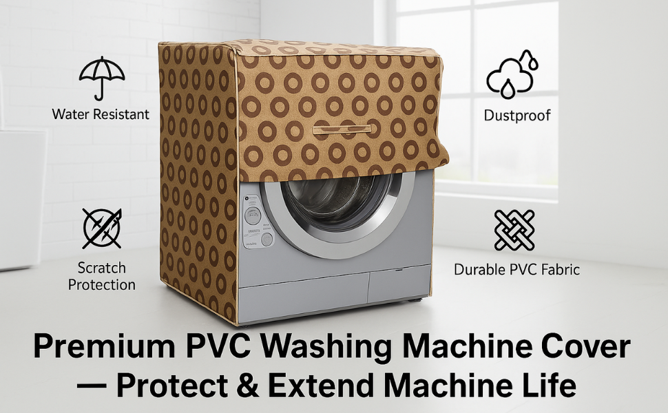pvc waterproof washing machine protector
