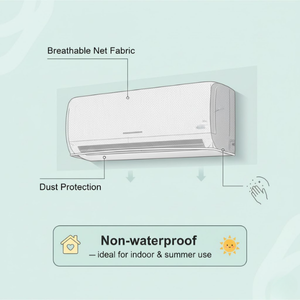 cotton net split ac indoor unit cover