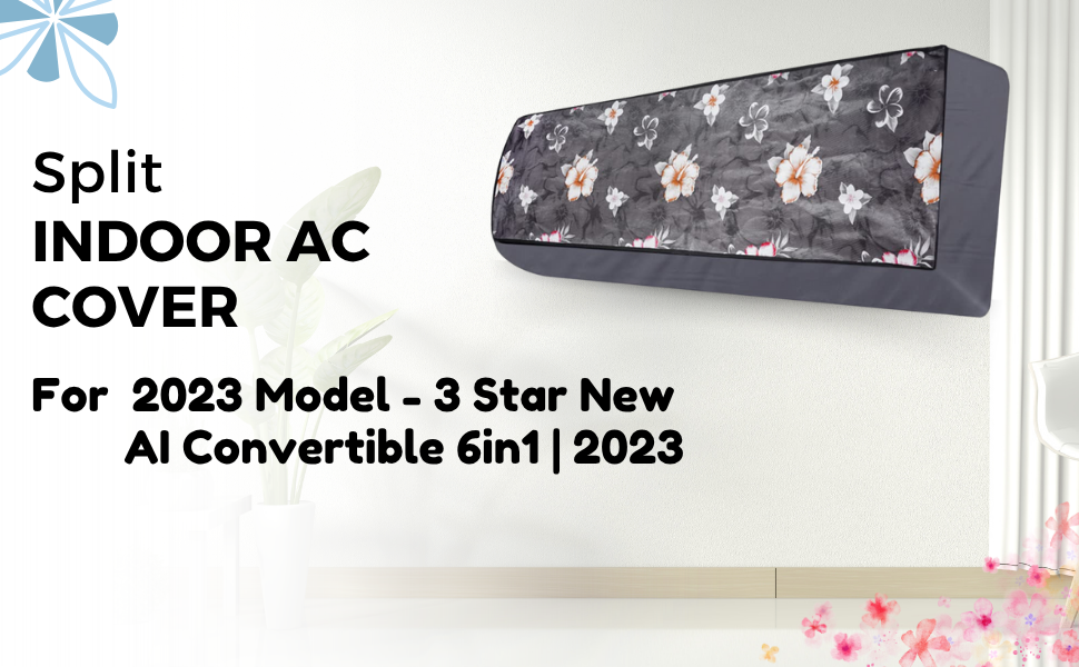 indoor ac cover printed dustproof