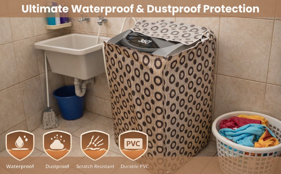 fully automatic top load washing machine cover