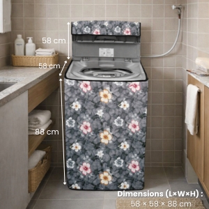 Washing machine rain cover