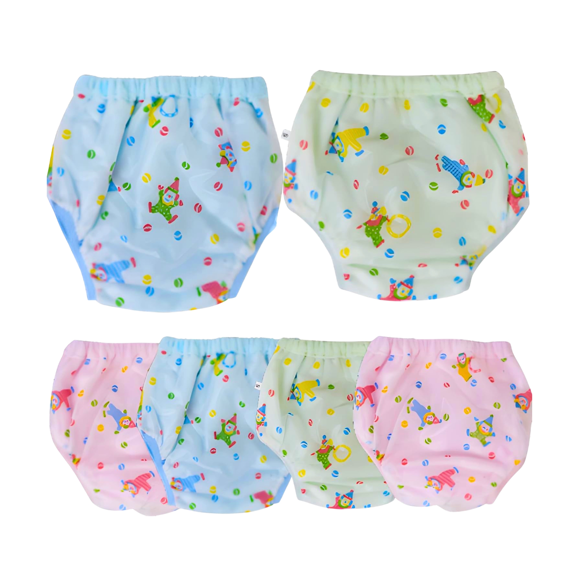 Green , Pink , Blue - 6 PCs