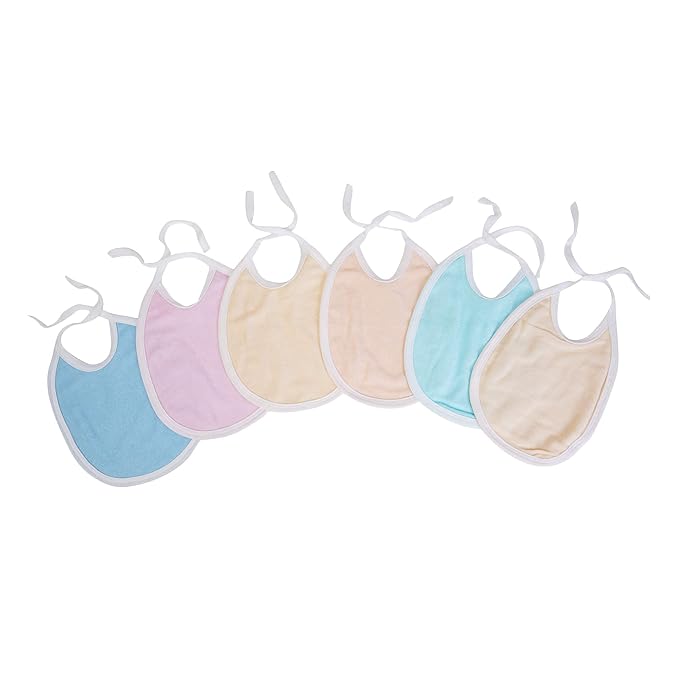 Soft Cotton Washable and Reusable Printed Towel Feeding Bib Apron Style for Babies and Toddlers