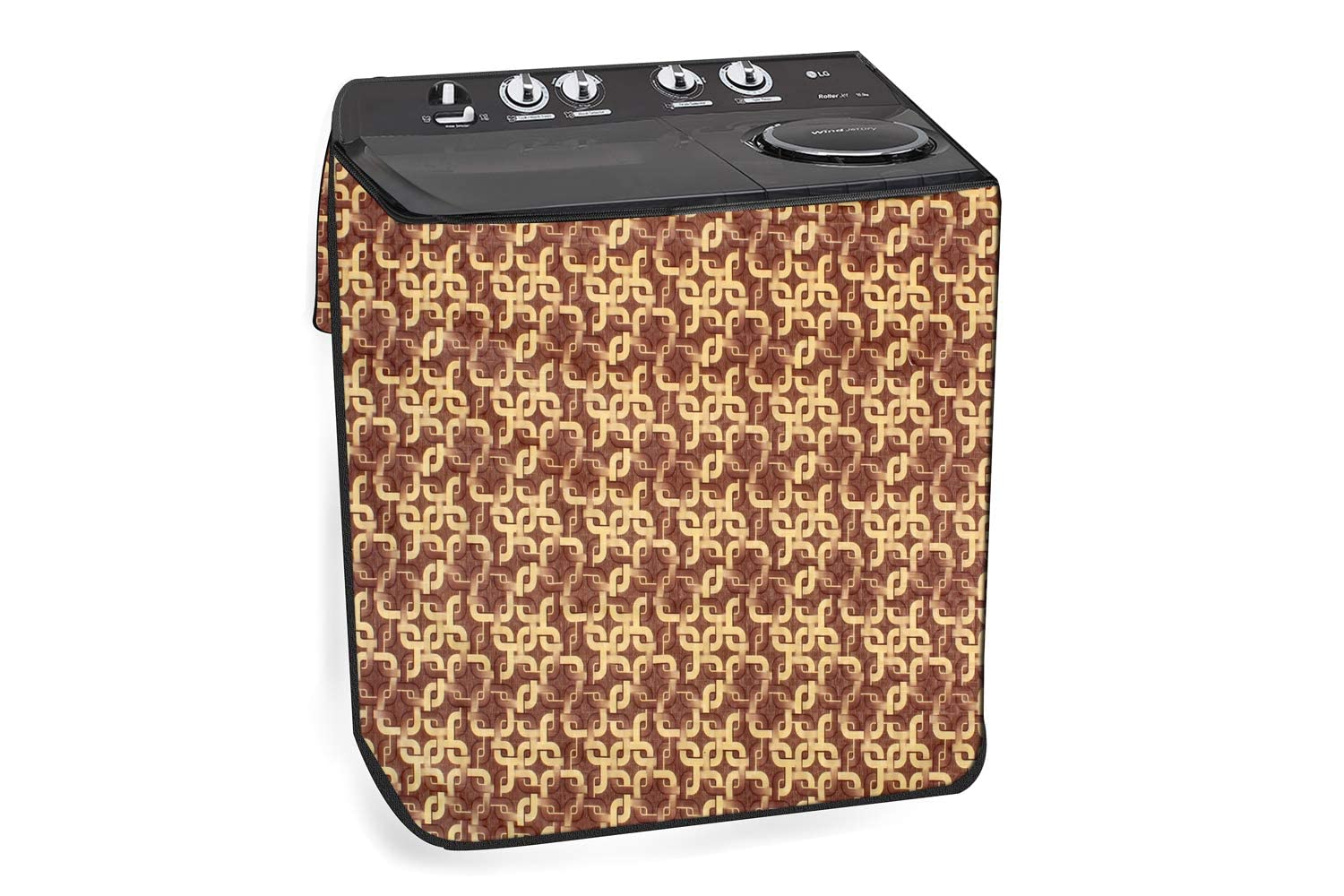 Semi Automatic Washing Machine Cover | PVC Water Resistant Dustproof | Fits All Brands 6–7 Kg