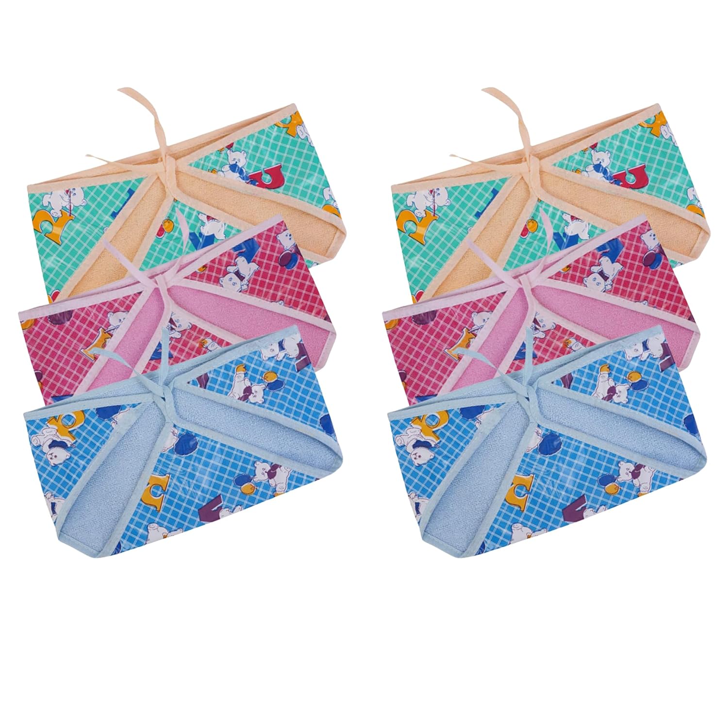 Reusable Newborn Baby Nappy Pack of 6