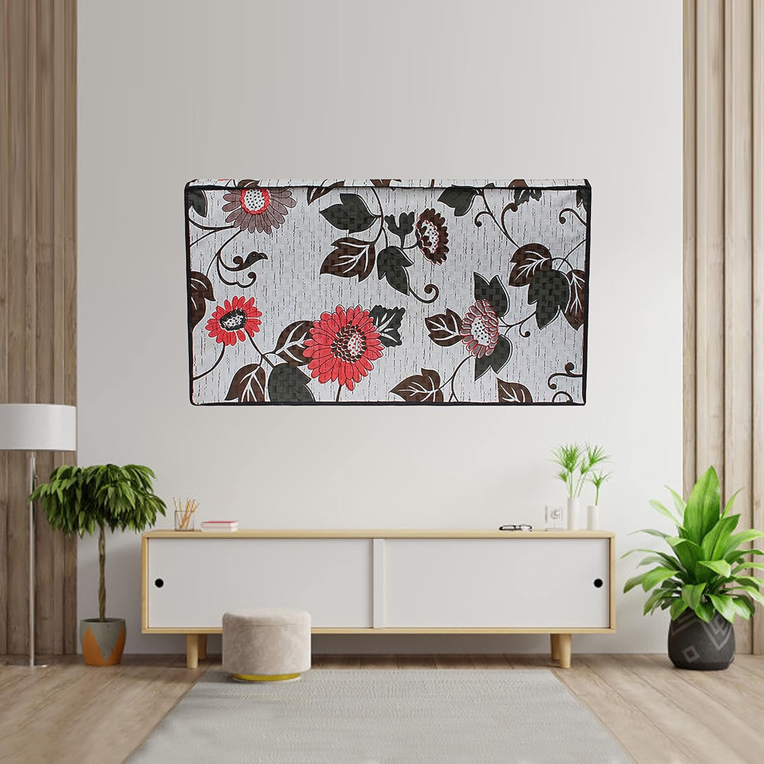 LED TV Cover with Attractive Digital Prints, Dustproof and Water Resistant LCD and Monitor Cover