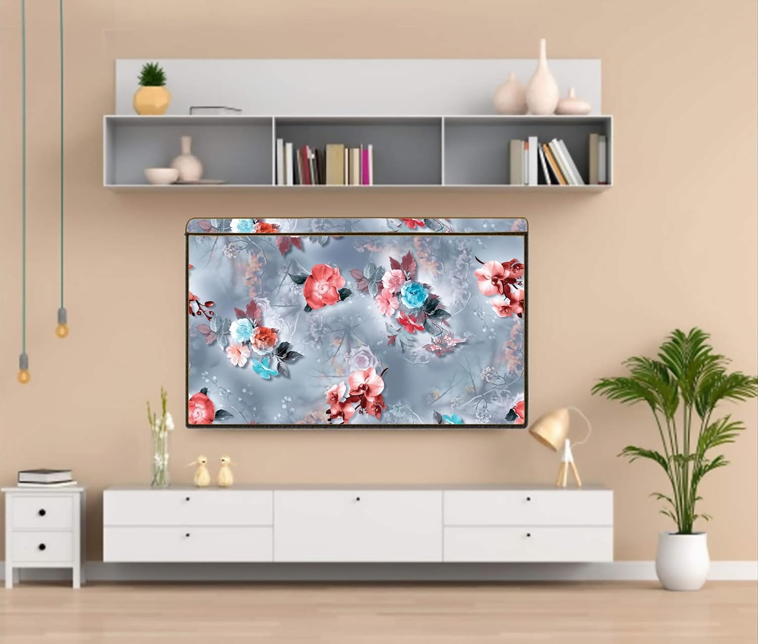 Stylish Waterproof and Dustproof TV Cover for LED, LCD and Flat Screen Televisions