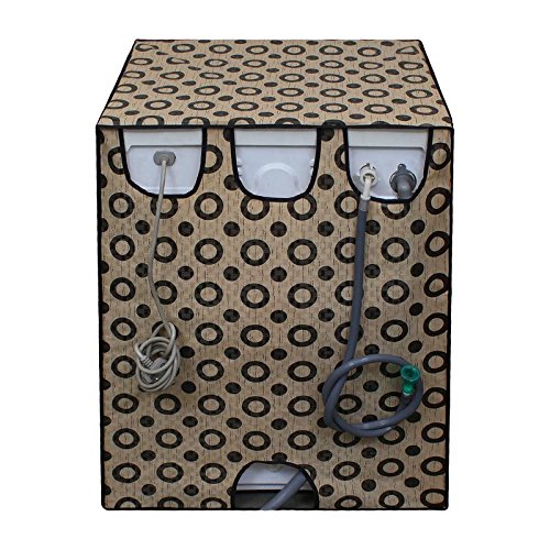 PVC Front Load Washing Machine Cover Waterproof Dust Resistant Appliance Cover