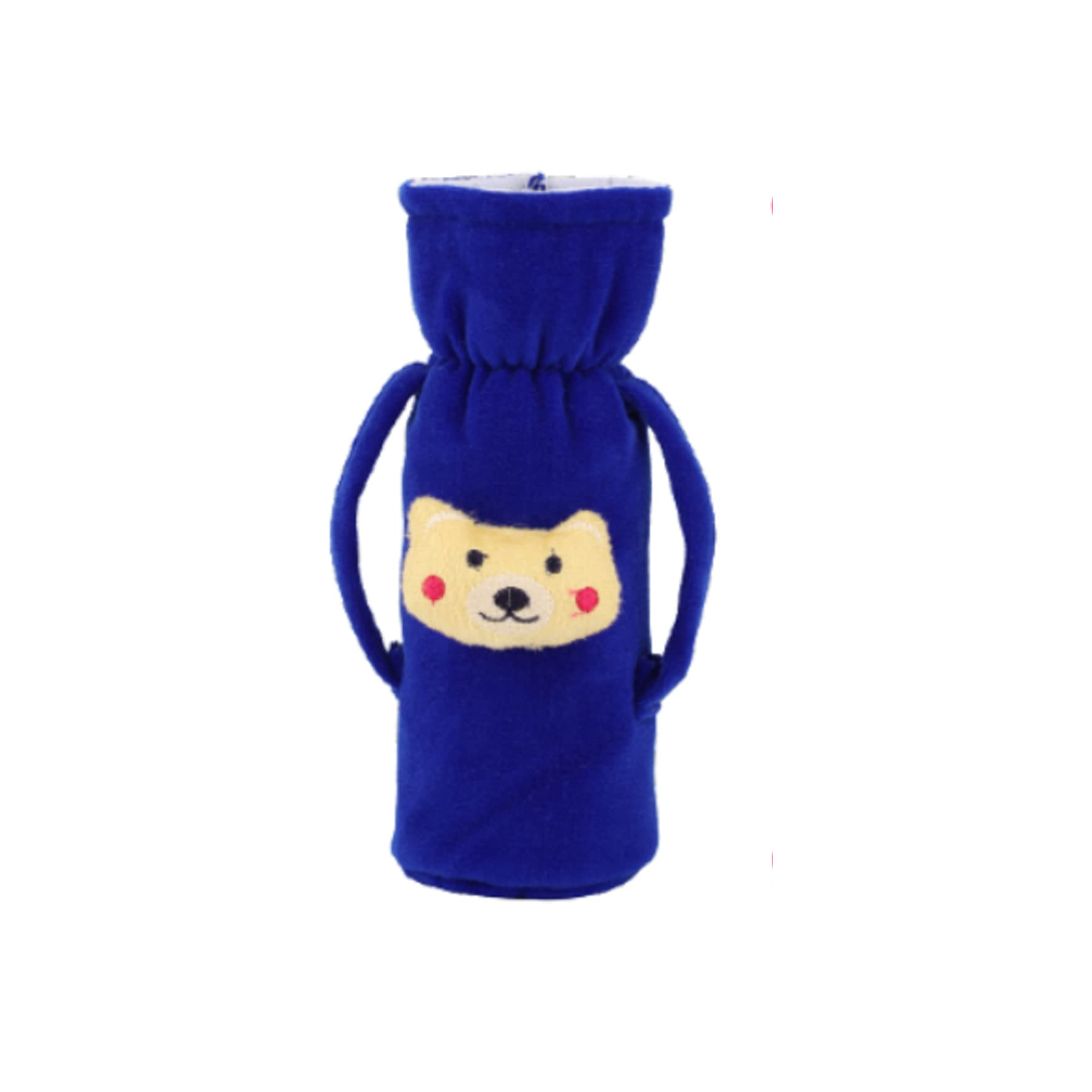Soft Plush Baby Bottle Cover with Zipper
