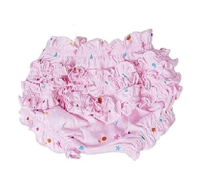 Comfort Fit Baby Cotton Innerwear for Boys and Girls – Printed Frill Style Reusable Panties