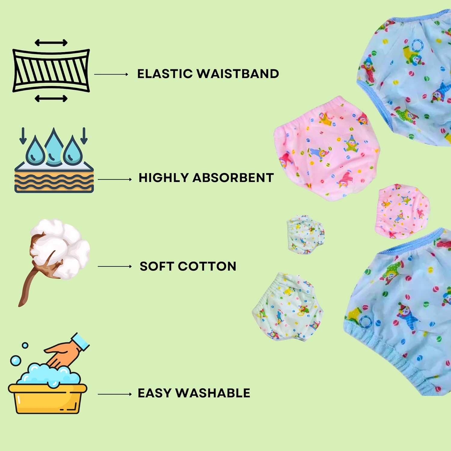 Toddler Reusable Training Pants