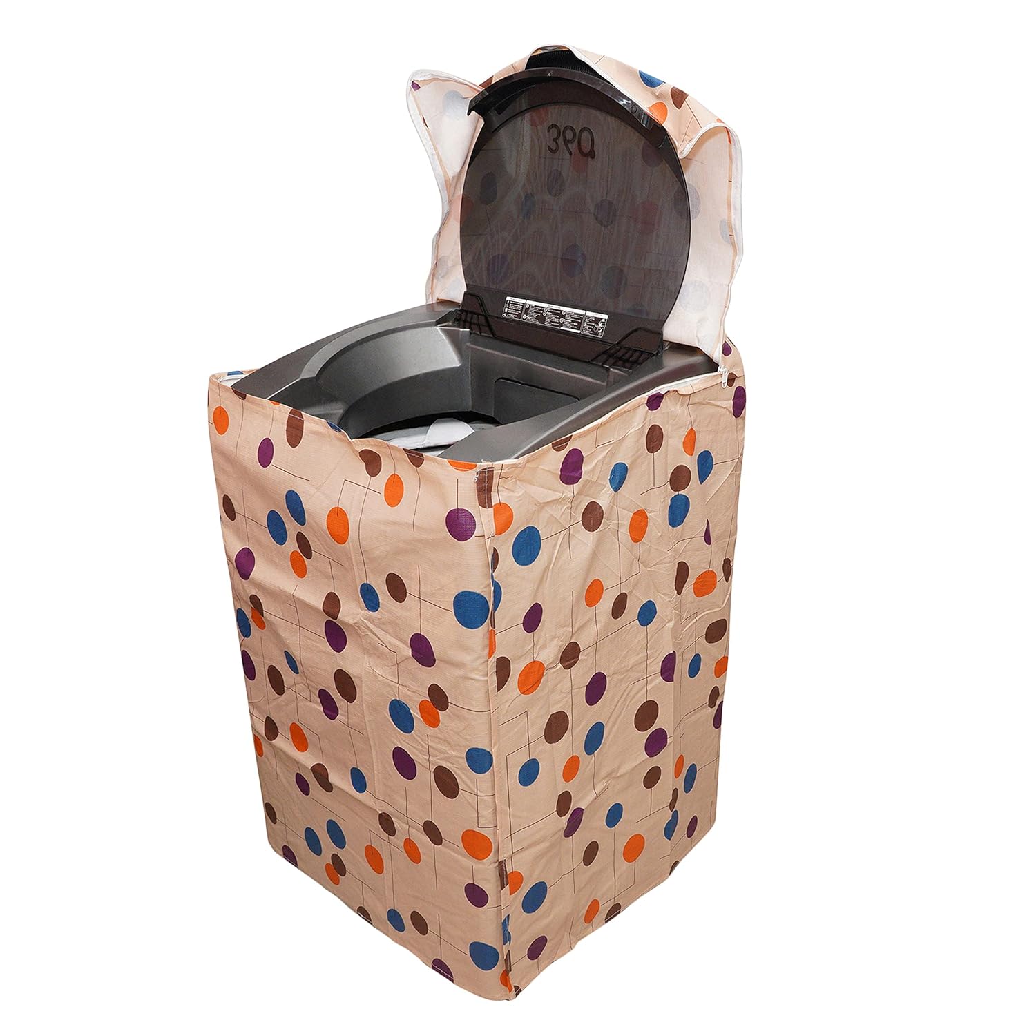 PVC Water Resistant Cover for Fully Top Load Automatic Washing Machine Dust Protection