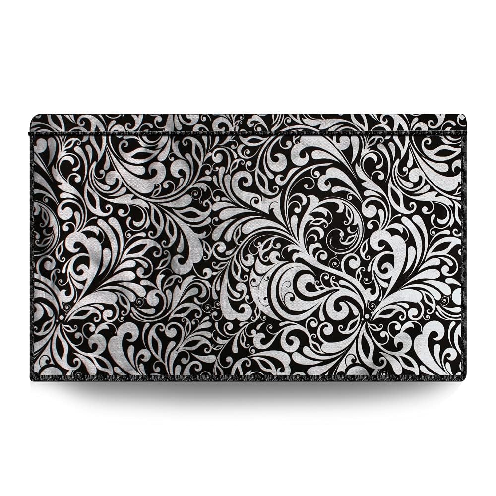 Decorative Fabric Cover for LED and LCD Smart TVs with Dust and Splash Protection