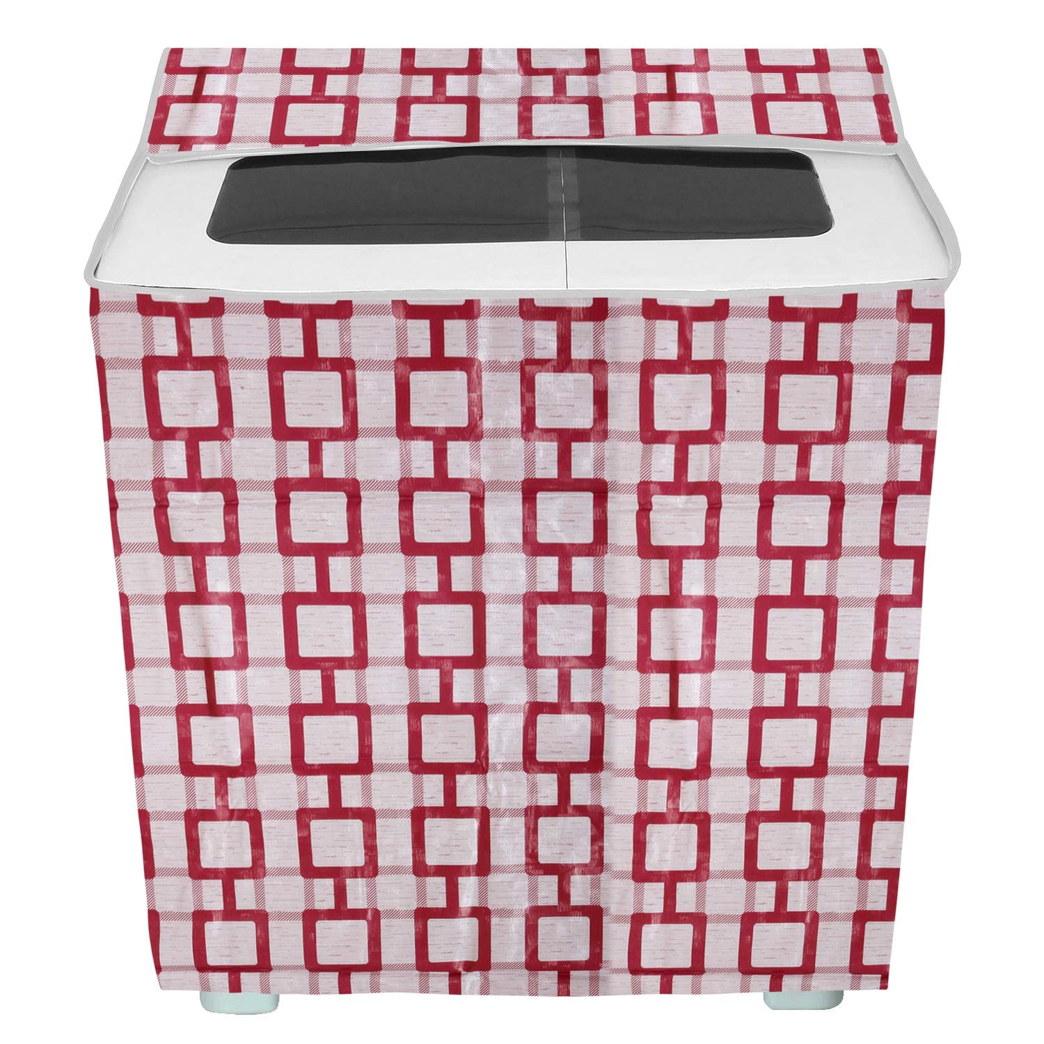 Protective Waterproof and Dustproof Cover for Semi Automatic Washing Machine