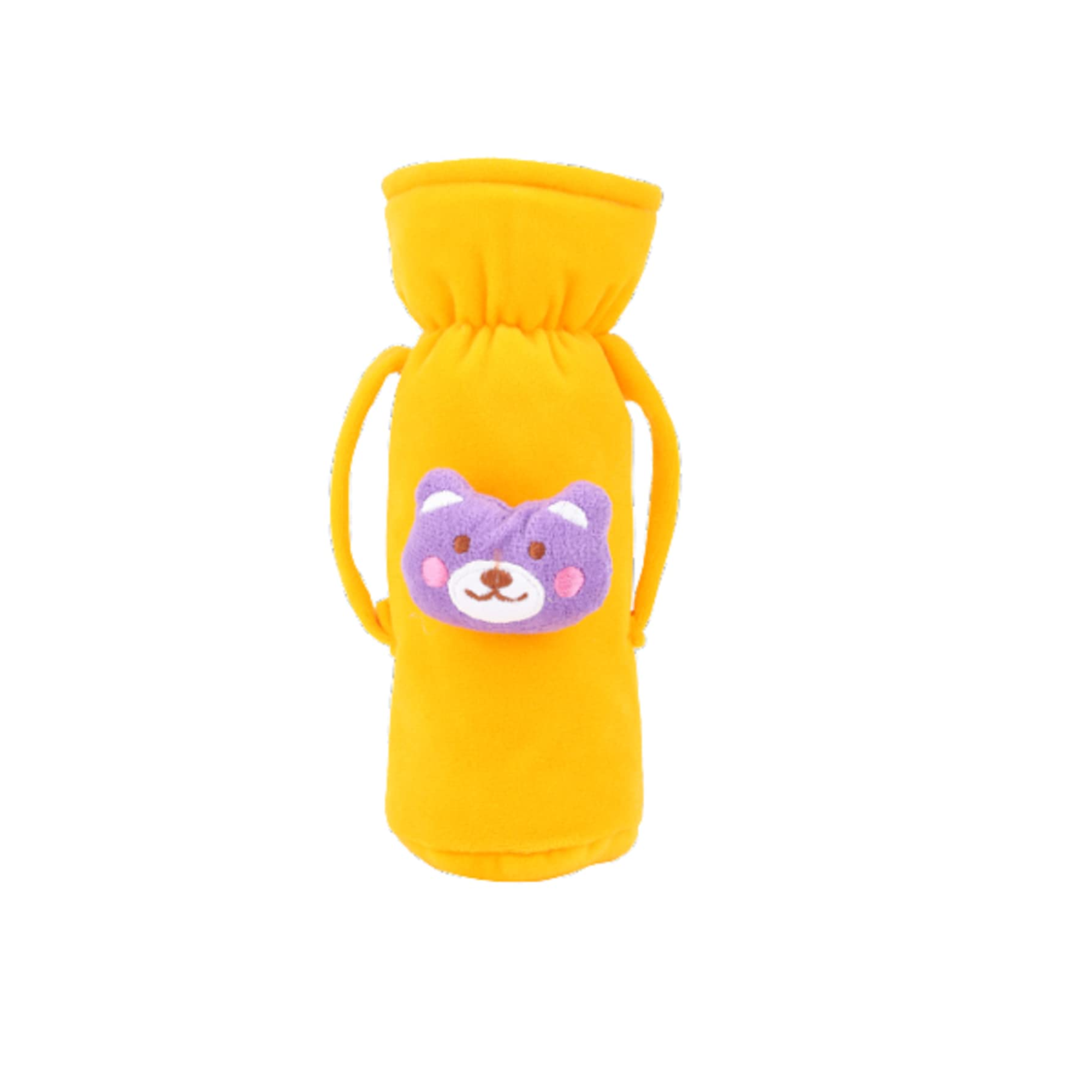 Cozy Insulated Baby Milk Bottle Sleeve with Secure Zipper (Stretch Fit Protective Cover)
