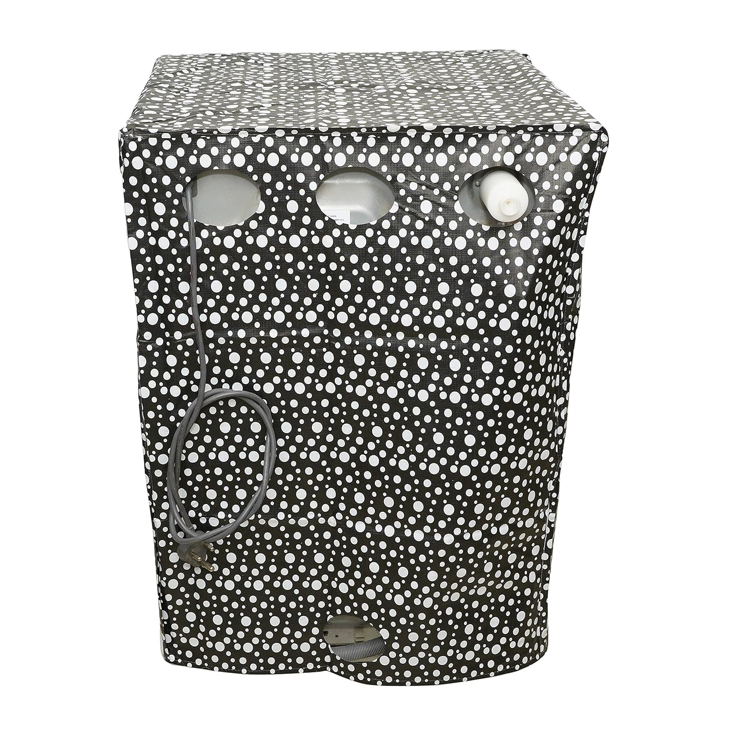 PVC Front Load Washing Machine Cover Waterproof Dust Resistant Appliance Cover