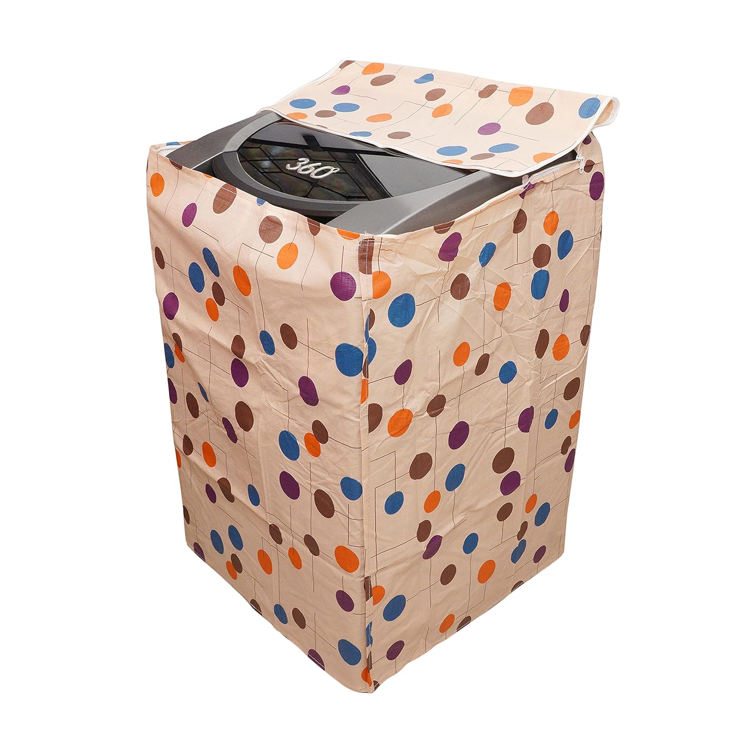 PVC Water Resistant Cover for Fully Top Load Automatic Washing Machine Dust Protection