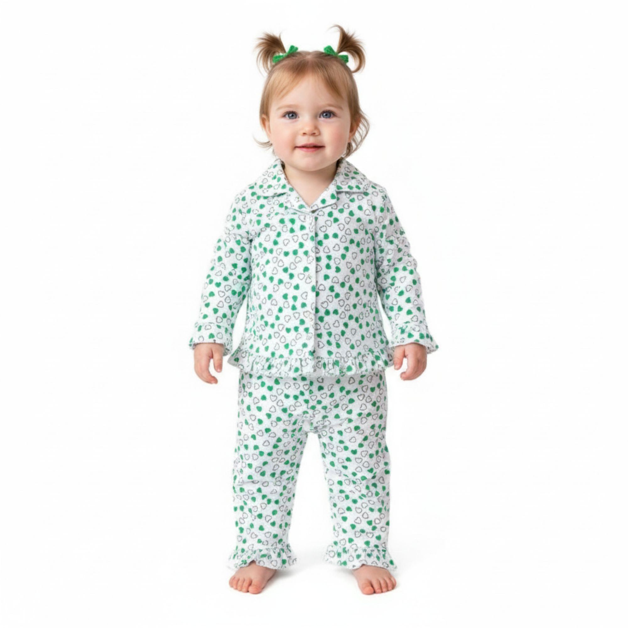 Baby Cotton Full Sleeve Night Suit Set