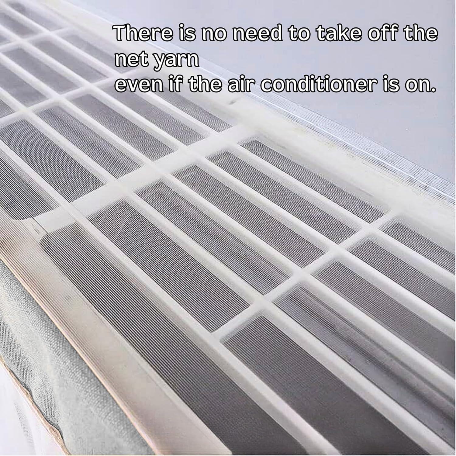 Premium Indoor AC Dust Protection Cover | Open Type Running Mode Cover