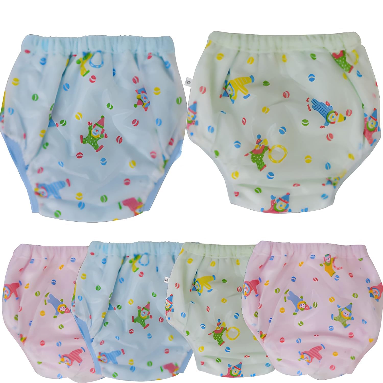 Green , Pink , Blue - 6 PCs